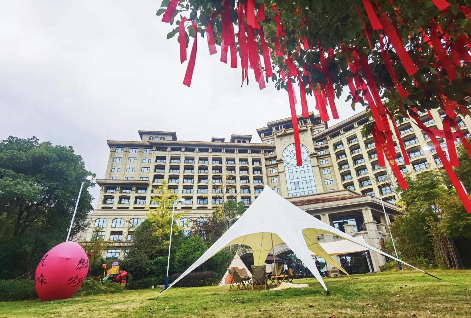 Doubletree By Hilton Ningbo - Chunxiao Hotel Kültér fotó
